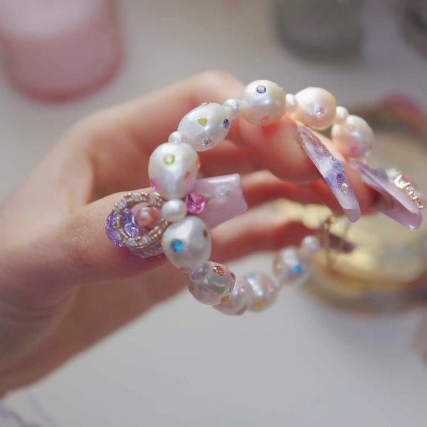 FURINA JEWELRY Fashionable Pearl Bracelet with Magnetic Clasp for Easy Wear(AA)