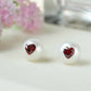 《CCFURINA》Pearl's Wish Original Natural Pearls with Diamond Birthstone Earrings(AA)