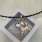 《CCFURINA》A Puppy Baroque Shaped Pearl Pendant Brooch Natural Freshwater Pearl