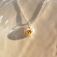 FURINA JEWELRY Baroque Heart Pearl and Gemstone Necklace in Sterling Silver