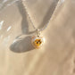 FURINA JEWELRY Baroque Heart Pearl and Gemstone Necklace in Sterling Silver