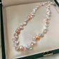 Furina Baroque petal pearl necklace