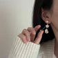 Furina Candy Stars . Colorful Baroque Pearl Austrian Crystal Asymmetrical Earrings