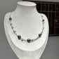 FURINA JEWELRY Pearl necklace for women, featuring large-scale sea-inspired Tahitian pearls. It is a light and luxurious, high-end original design.