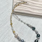 FURINA JEWELRY Pearl necklace for women, featuring large-scale sea-inspired Tahitian pearls. It is a light and luxurious, high-end original design.