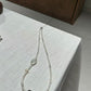 Pearl necklace for women, featuring large-scale sea-inspired Tahitian pearls. It is a light and luxurious, high-end original design.
