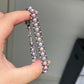 FURINA JEWELRY A delicate and exquisite wide freshwater pearl bracelet with a starry sky design, featuring a unique and high-end style.
