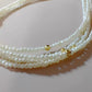 FURINA JEWELRY Starweave Natural Freshwater Keshi Pearl Multi-Layer Heavenly Star Necklace, Women's Luxury Original Design