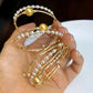 FURINA JEWELRY 18k gold South Sea golden pearl freshwater AK pearl bracelet saltwater pearl high-end original design