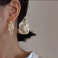 FURINA JEWELRY Vintage pearl earrings/clip-ons