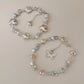 Furina Original natural Baroque freshwater Pearl bracelet 925S silver chain