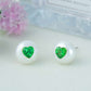 《CCFURINA》Pearl's Wish Original Natural Pearls with Diamond Birthstone Earrings(AA)