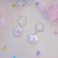 FURINA JEWELRY Starry Pearl Powder Stone Earrings (AA)
