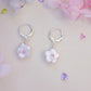 FURINA JEWELRY Starry Pearl Powder Stone Earrings (AA)