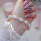 FURINA JEWELRY Fashionable Pearl Bracelet with Magnetic Clasp for Easy Wear(AA)