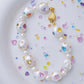 FURINA JEWELRY Pearls & Gems' Heartfelt Wish Original Natural Baroque Pearls and Diamonds Bracelet(AA)