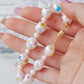 FURINA JEWELRY Pearls & Gems' Heartfelt Wish Original Natural Baroque Pearls and Diamonds Bracelet(AA)
