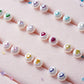 《CCFURINA》Pearl's Wish Original Natural Pearls with Diamond Birthstone Earrings(AA)